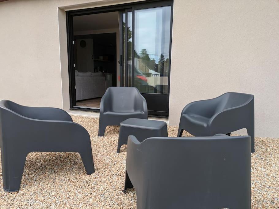 Rez De Jardin Proche Mer Arradon Extérieur photo